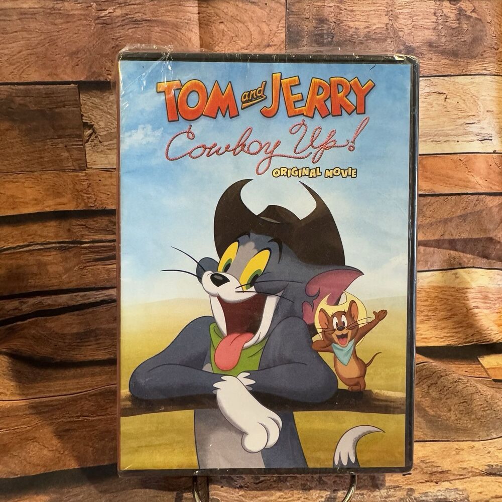 Tom and Jerry Cowboy Up! Original Movie DVD Brand New Factory Sealed 2022 WB